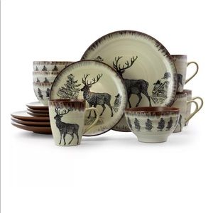 Elk 16-Piece Dinnerware Set